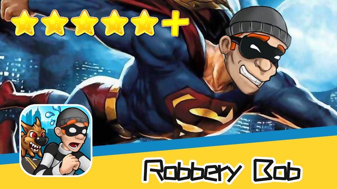 Robbery Bob&trade; Chapter1 SUPER BOB SUIT Walkthrough New Game Plus Recommend index five stars+