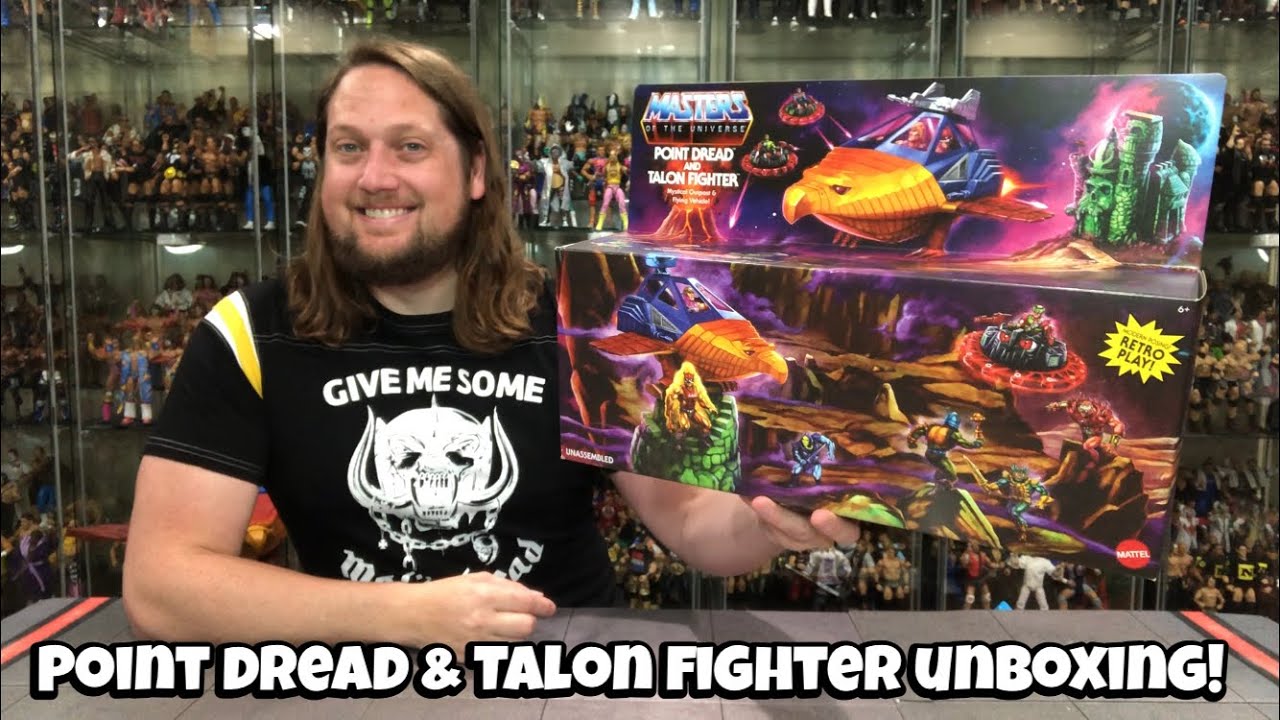 Point Dread & Talon Fighter Masters of the Universe Origins Unboxing & Review!