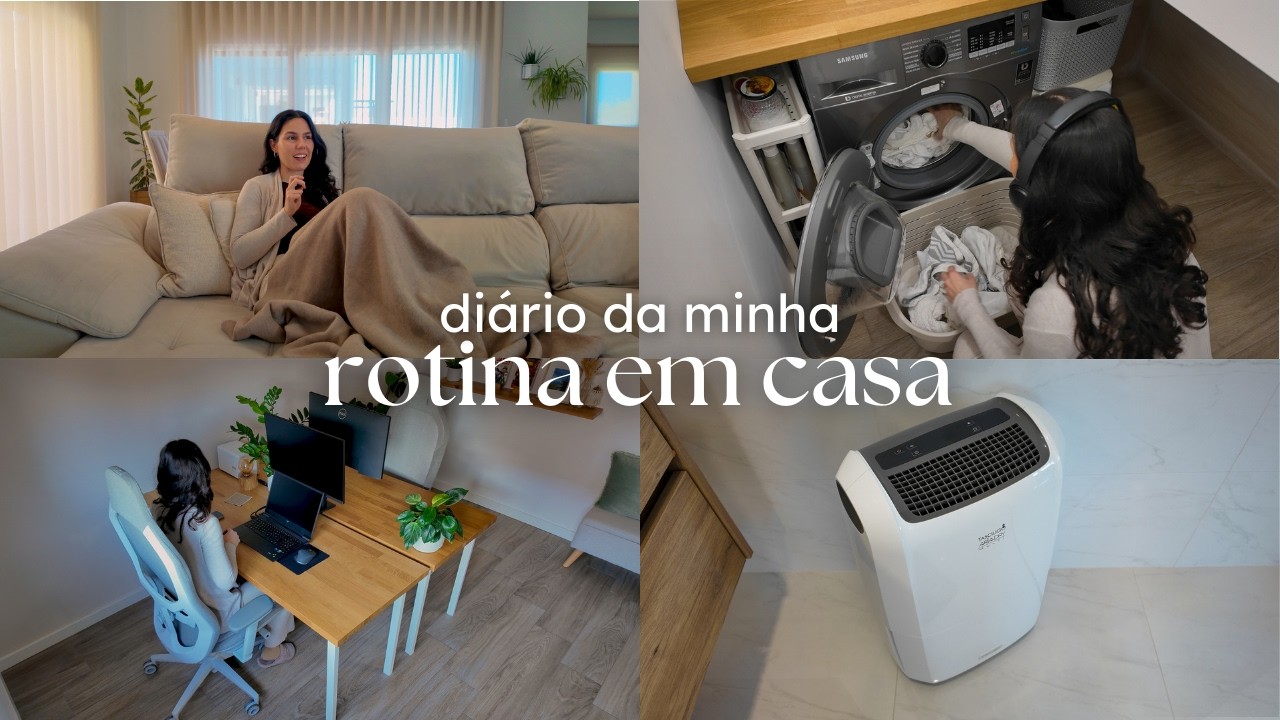 Pequenas tarefas, limpeza do desumidificador, treino em casa e muitas recomendações de filmes