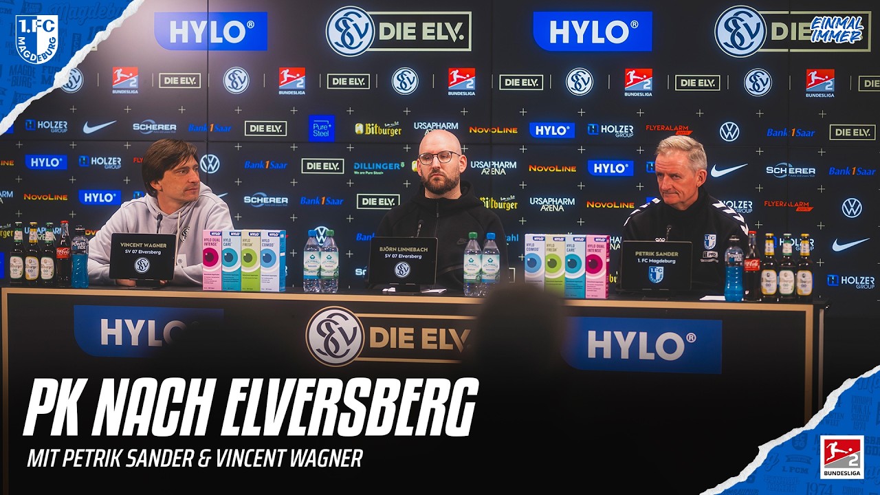 „Mit der defensiven Stabilität weitermachen“ | PK nach dem Auswärtsspiel bei der SV Elversberg (0:1)