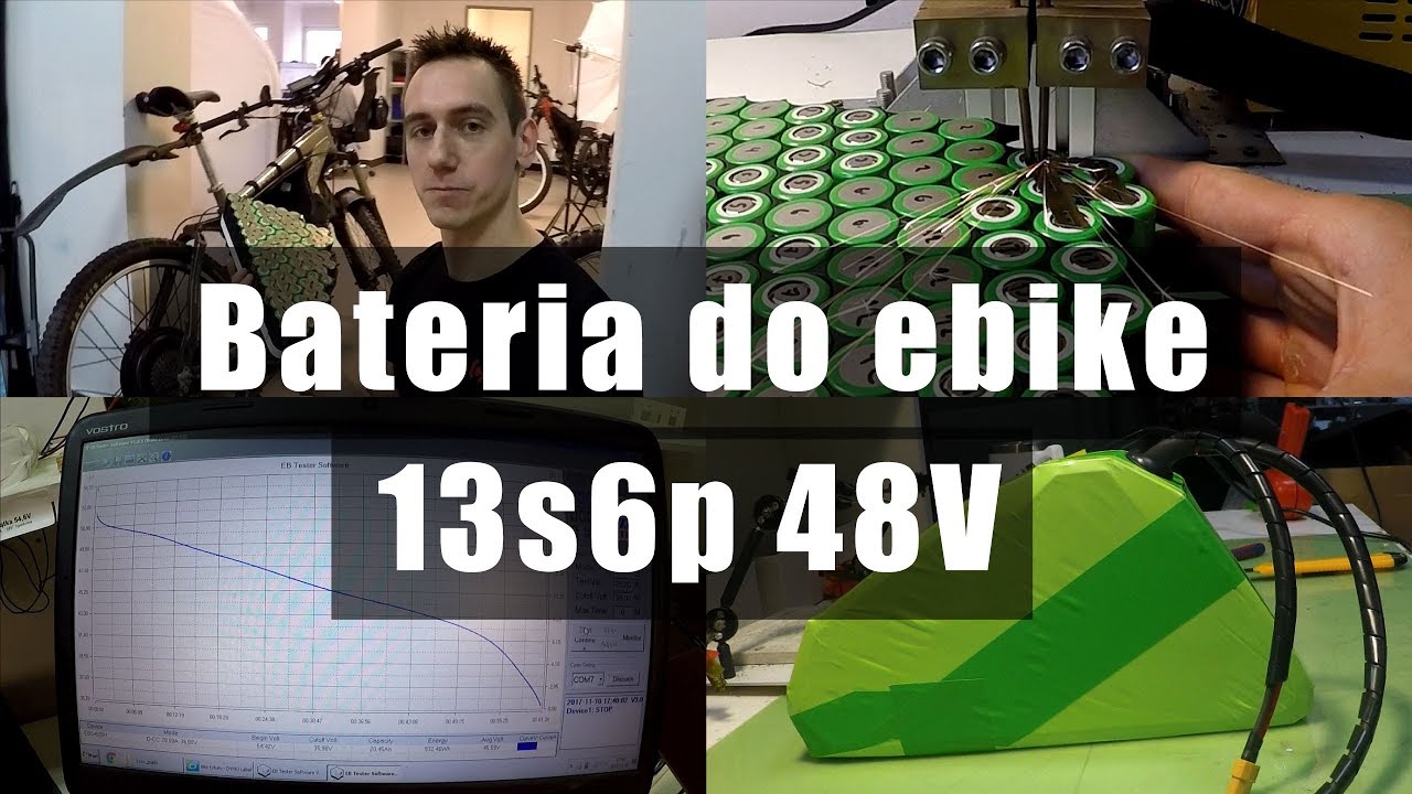 Bateria do roweru // Bateria litowo-jonowa [Li-Ion] Pakiet 13s6p na LG MJ1