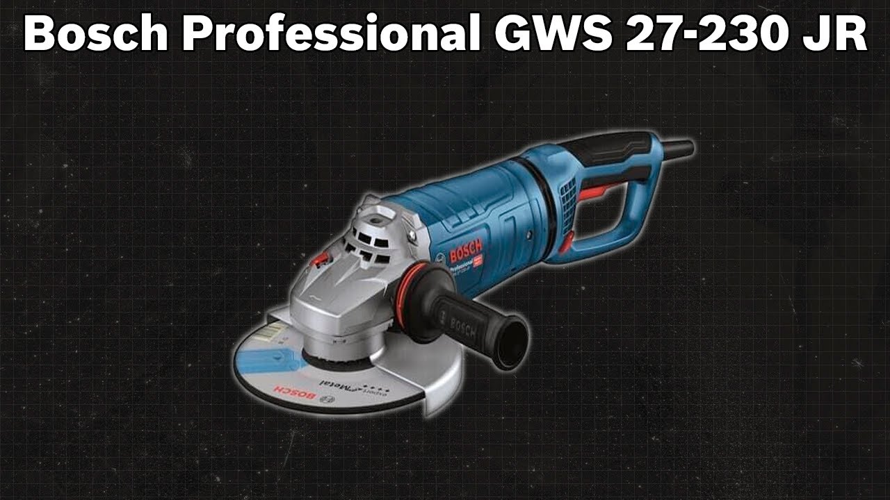 Winkelschleifer Bosch Professional GWS 27-230 JR (06018C7300) | TEST | Deutsch