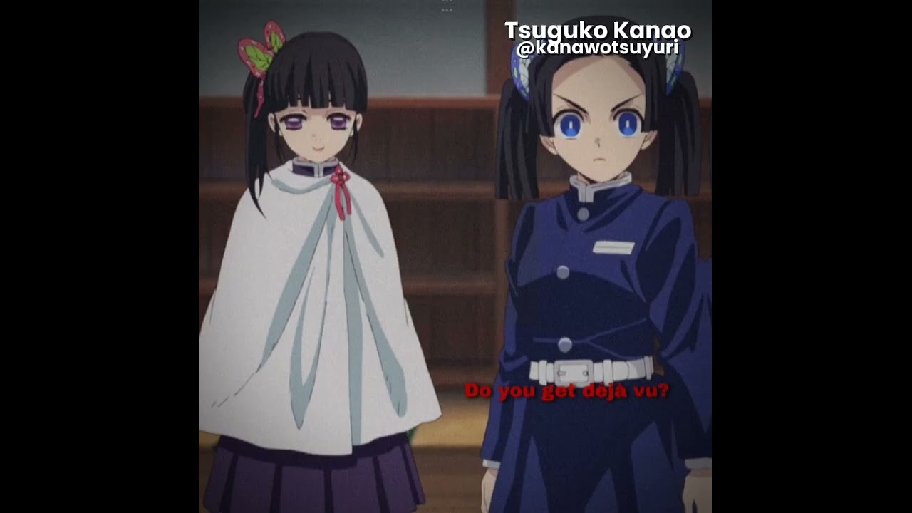 DE JA VU? 💔 #demonslayer #butterflysisters #kanao #aoi #kanae #shinobu #kny