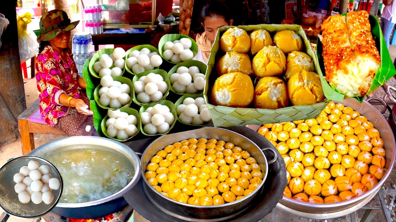 Unbelievable Cambodian Cakes from Just $0.25 in Siem Reap!