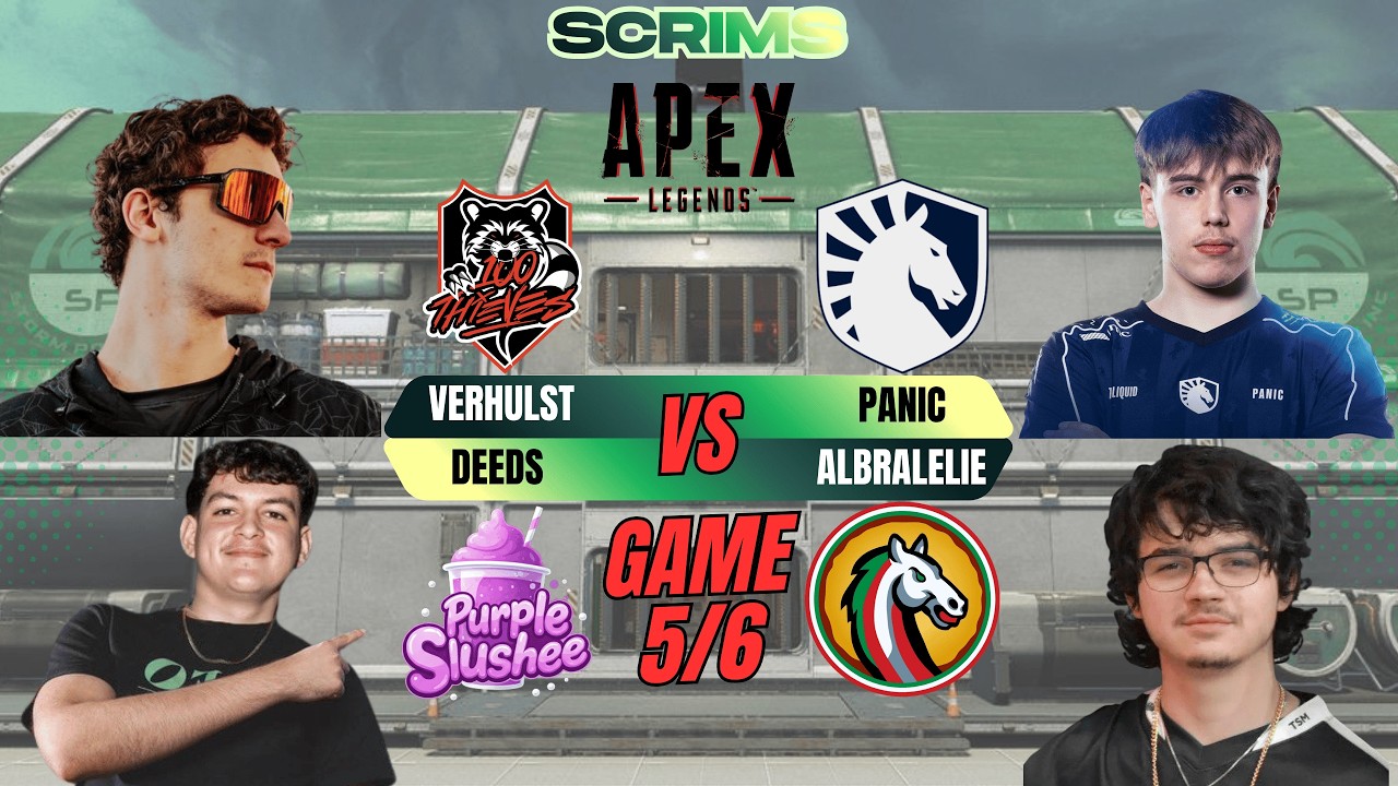 Verhulst vs Panic vs Deeds vs Albralelie 🤯🔥| Apex Legends