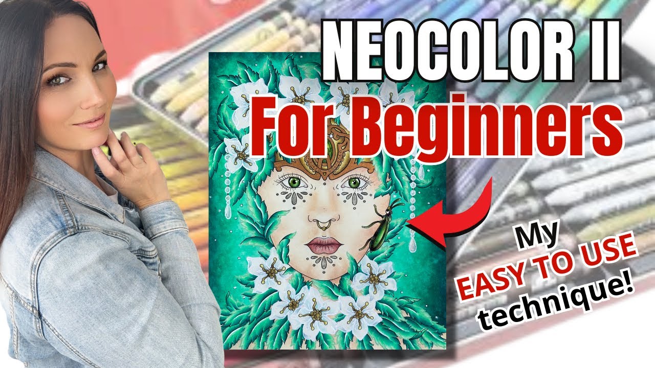 How to use Neocolor 2: A beginners Guide | Colour and Chat | Background Tutorial