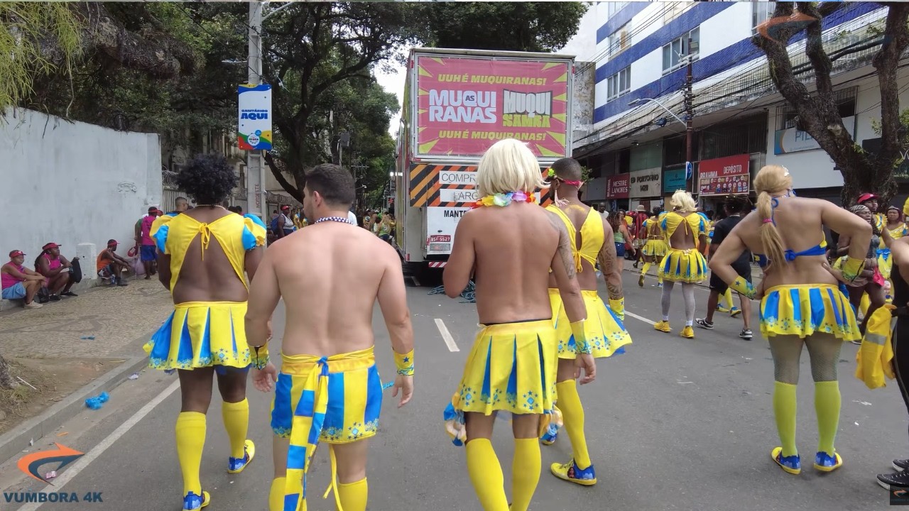CONCENTRAÇÃO DOS TRIOS: AS MUQUIRANAS E A PIPOCA DO KANNÁRIO CENTRO SALVADOR BAHIA 🇧🇷