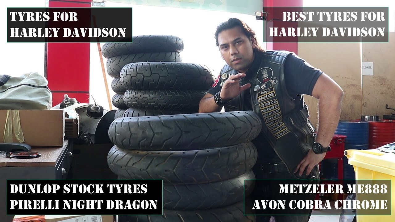 Best Tyres for Harley Davidson I Best Tyres for Fat Bob I Avon Cobra I Metzeler I Pirelli I Dunlop