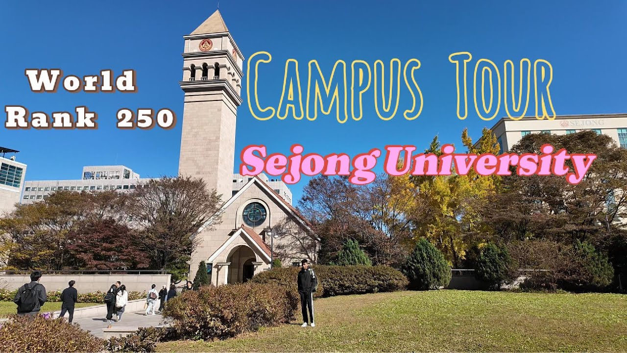 Sejong University Campus Tour 2024// Seoul, South Korea