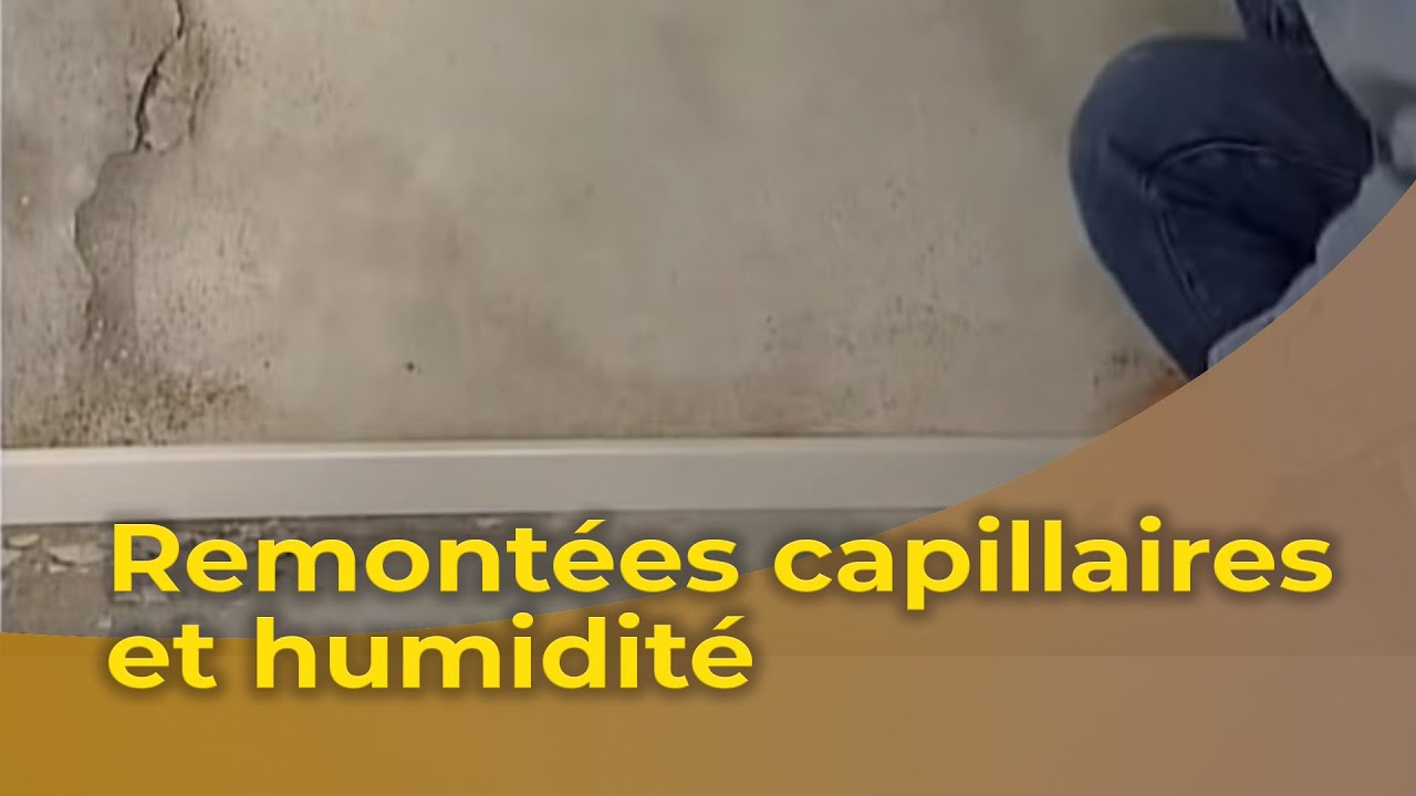 Le traitement des murs contre les remontées capillaires d'humidité