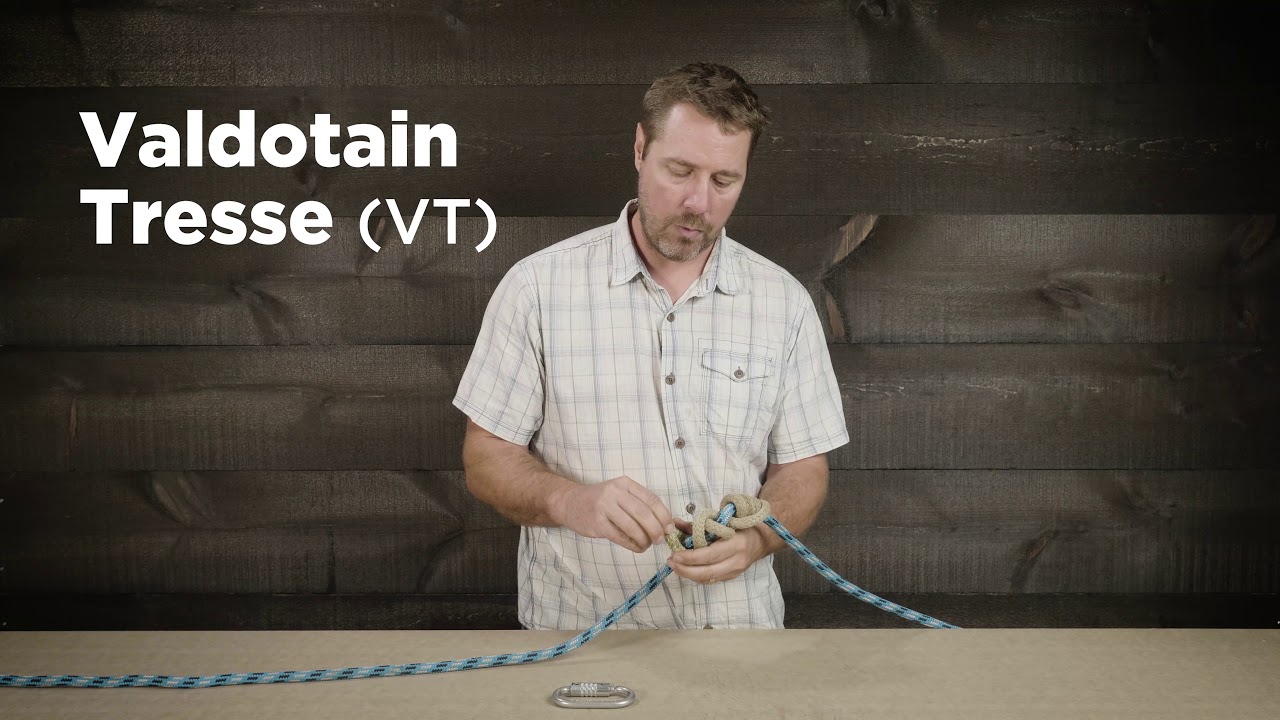 How to Tie a Valdotain Tresse Knot