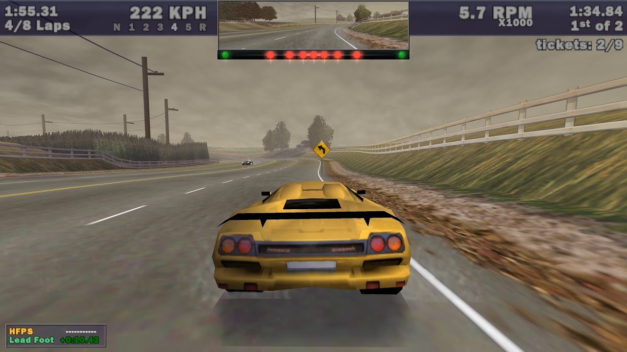 Need for Speed 3 (PC) - Hot Pursuit - Hometown 4f