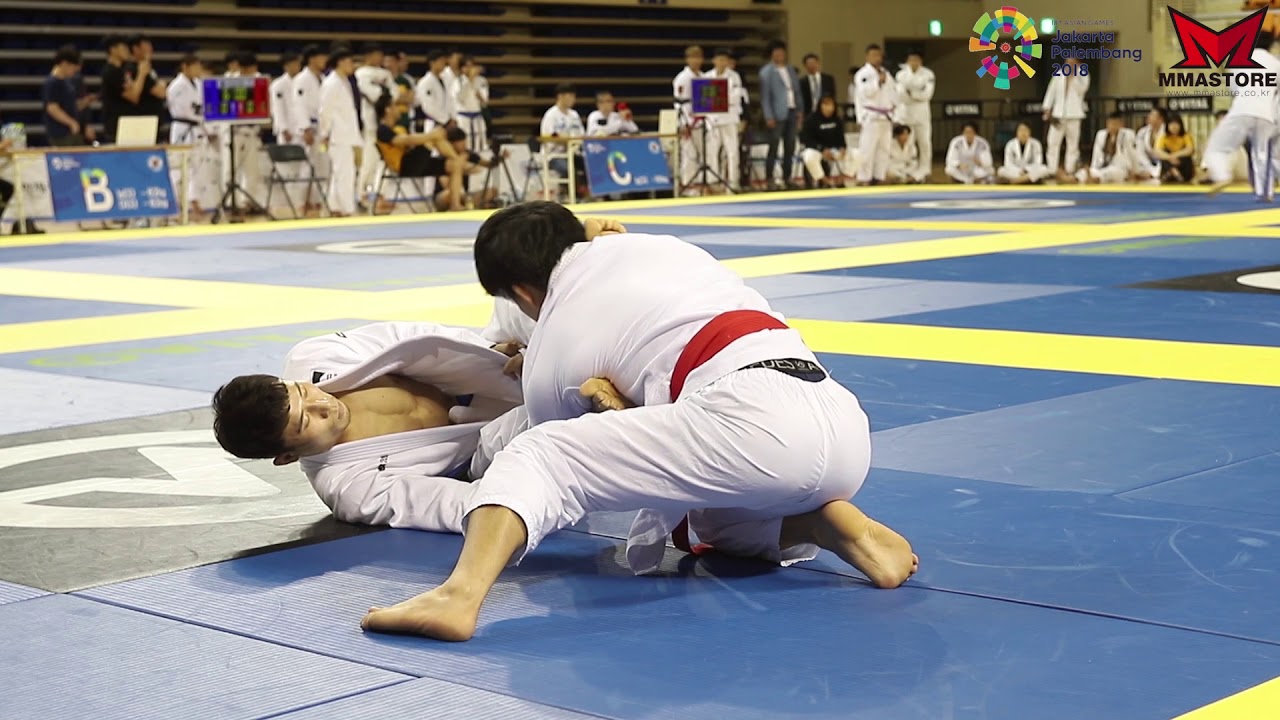 2018 자카르타 주짓수 아시안 선발전 -77KG박범준 vs 장인성