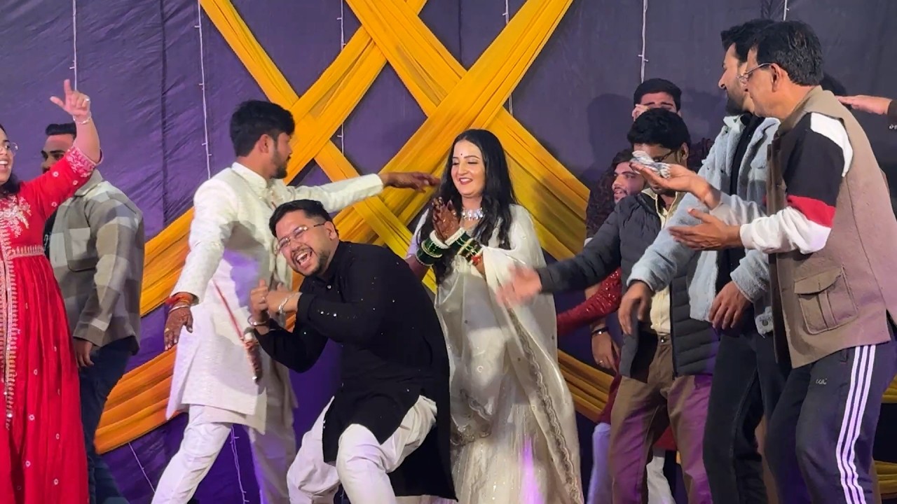 Piyush ke sangeet pr kiya dance 💃💃