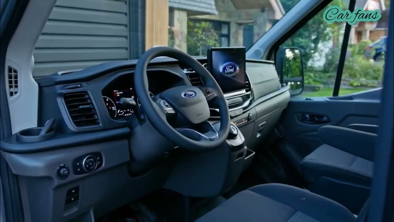 2022 Ford E-Transit Exterior Interior and Drive
