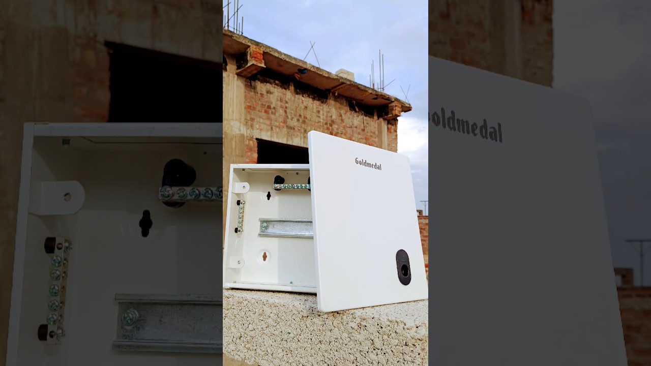 🧑&zwj;🔧⚡Goldmedal MCB Box⚡🧑&zwj;🔧#home #construction #electrical #electricalengineering #bahubali2