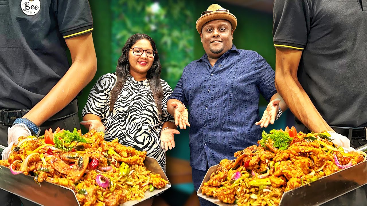 බණ්ඩා Wife එක්ක කාපු සුපිරි සවල් පාර | BEE Kitchen