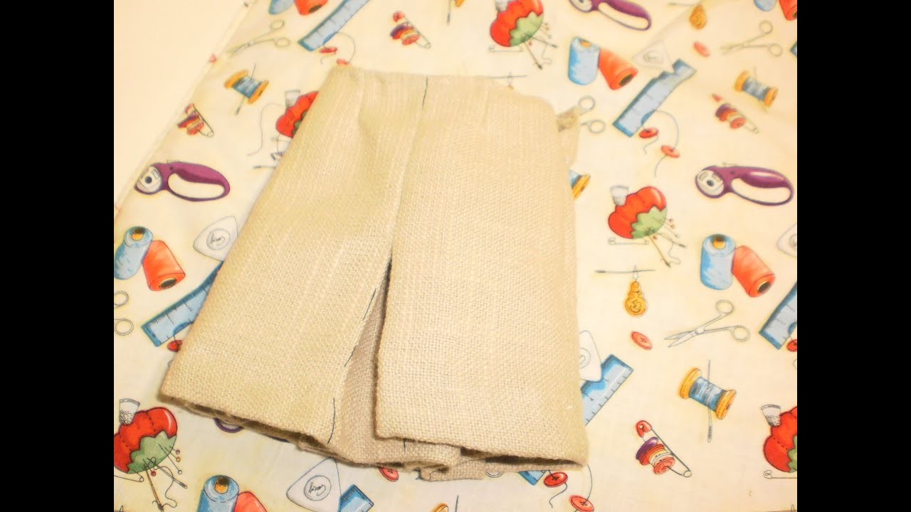Confección de la falda pantalón, patrón de Haucou and Buttons