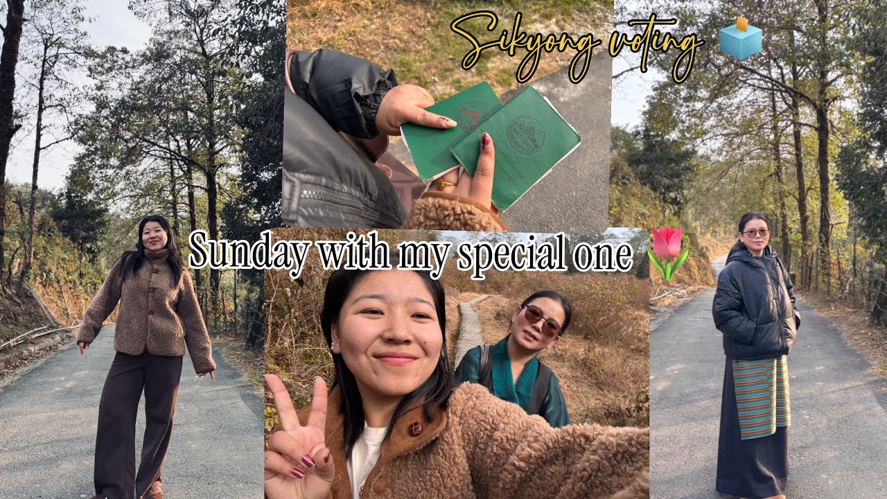 Воскресенье с моей любимой🌷 #sikyongvoting #familyvlog #fyp #market #tibetanvlogger #voting