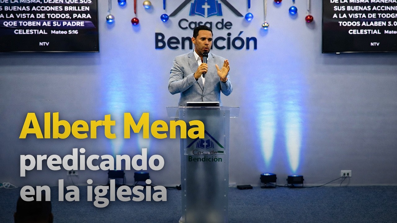 Albert Mena PREDICA y ENSEÑA cómo pertenecer al TEAM JESÚS