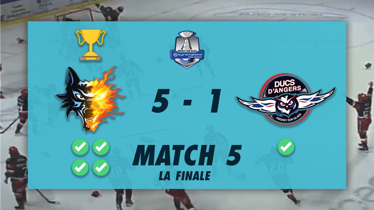 Brûleurs de Loups de Grenoble vs Ducs d'Angers - Highlights, Final (Match 5) Synerglace Ligue Magnus