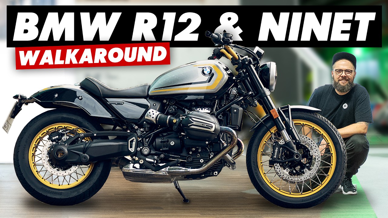 Новый BMW R12 и NineT 2024 года: полный обзор и характеристики!