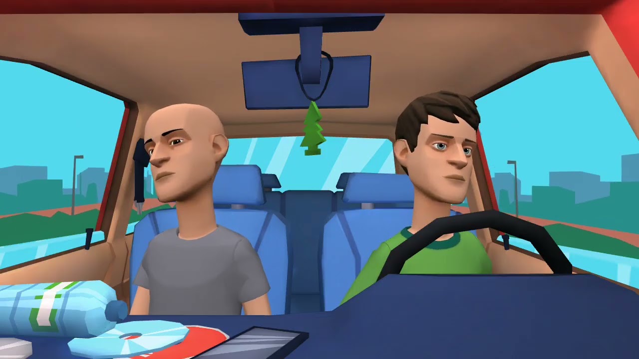 Classic Caillou Misbehaves On The Way To The Super Mario Bros Movie/Grounded