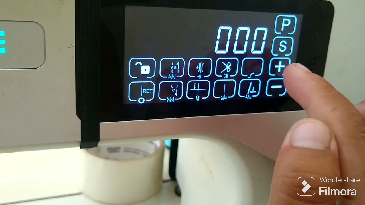 COMO AUMENTAR LA VELOCIDAD DE UNA RECTA ZOJE A8000-D4-TP/02