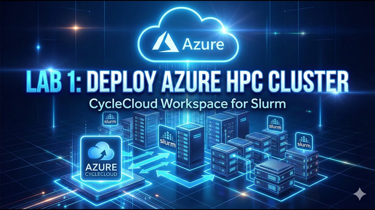 Deploy Slurm in Minutes! Azure CycleCloud Workspace for HPC Quick Start (Lab 1)