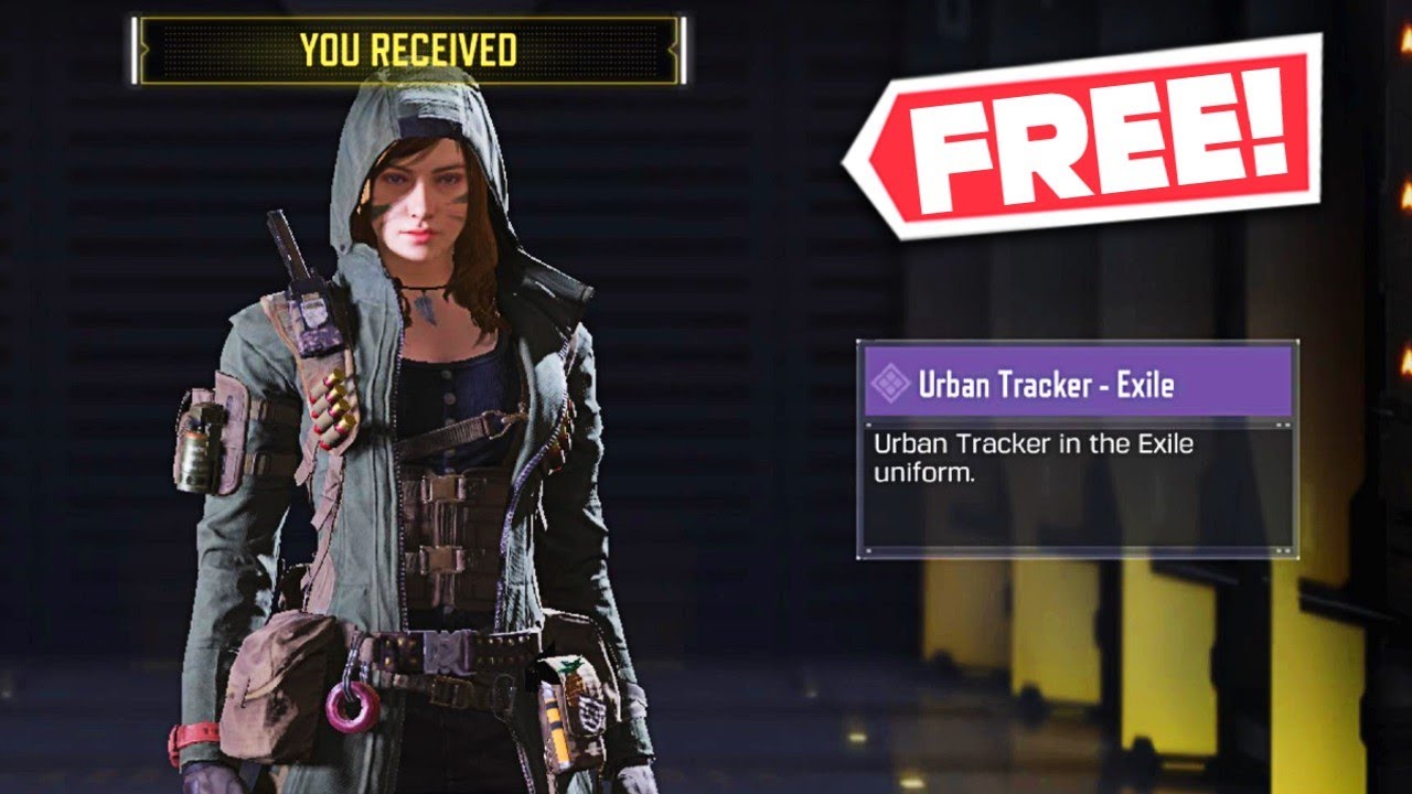 Free Urban Tracker - Exile in Cod Mobile!
