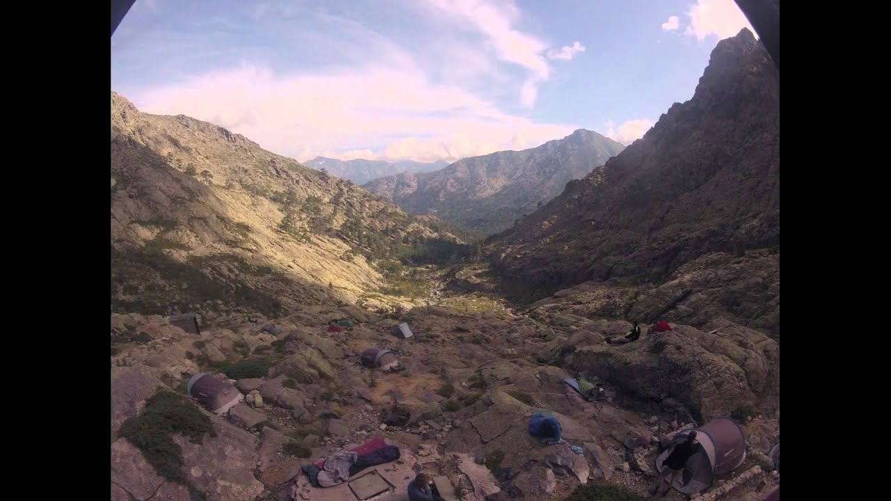 Refuge Thighjettu GR20 (Corse) timelapse