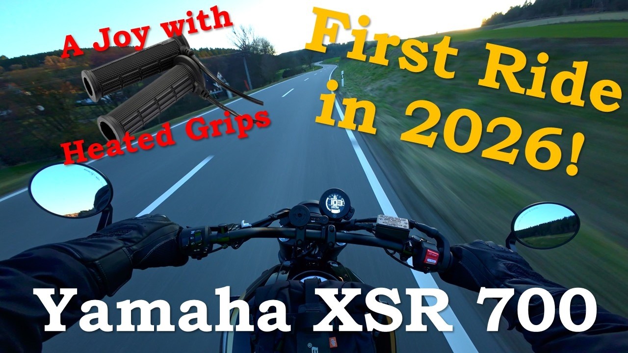 XSR 700 | Season Start 2026: Heated Grips Make It Perfect!