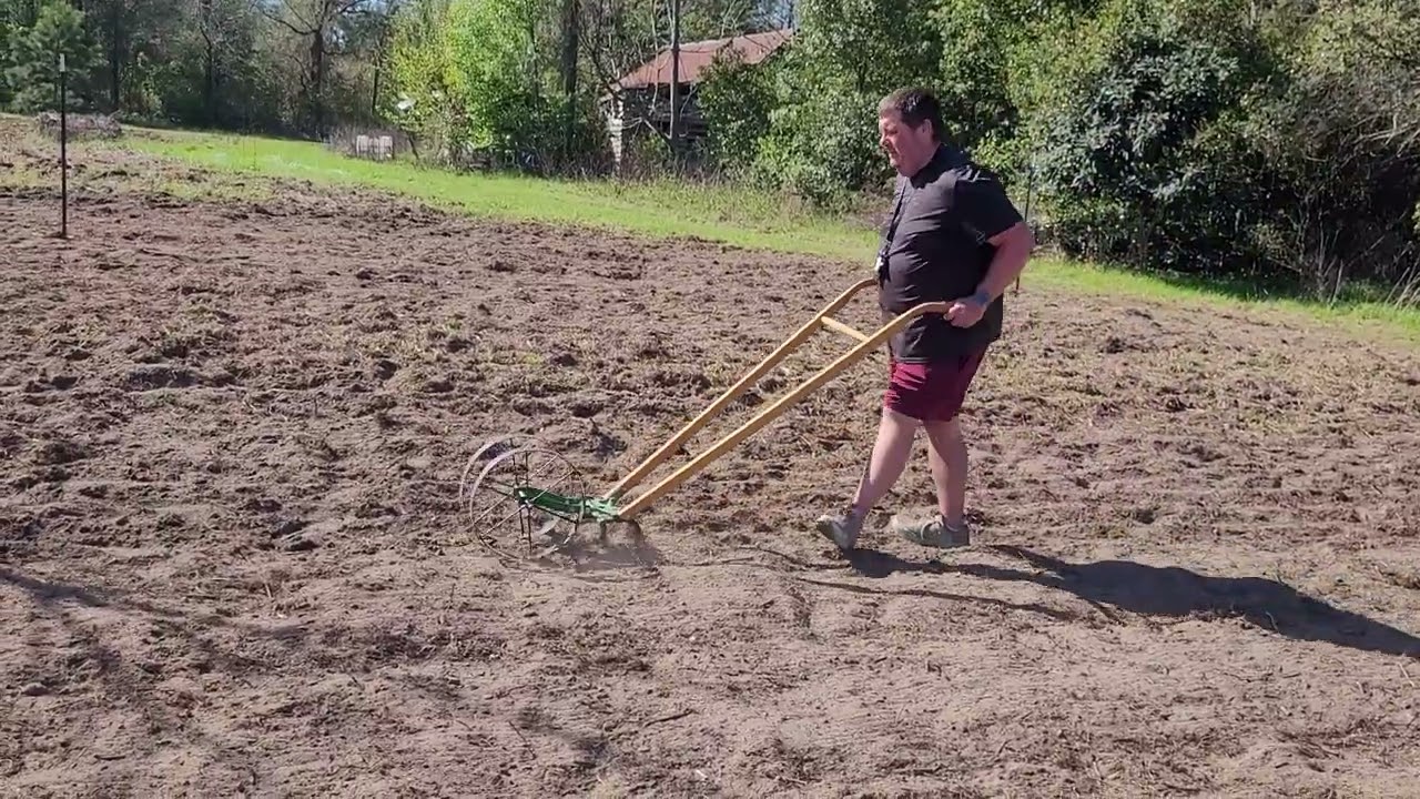 Preparing the garden 