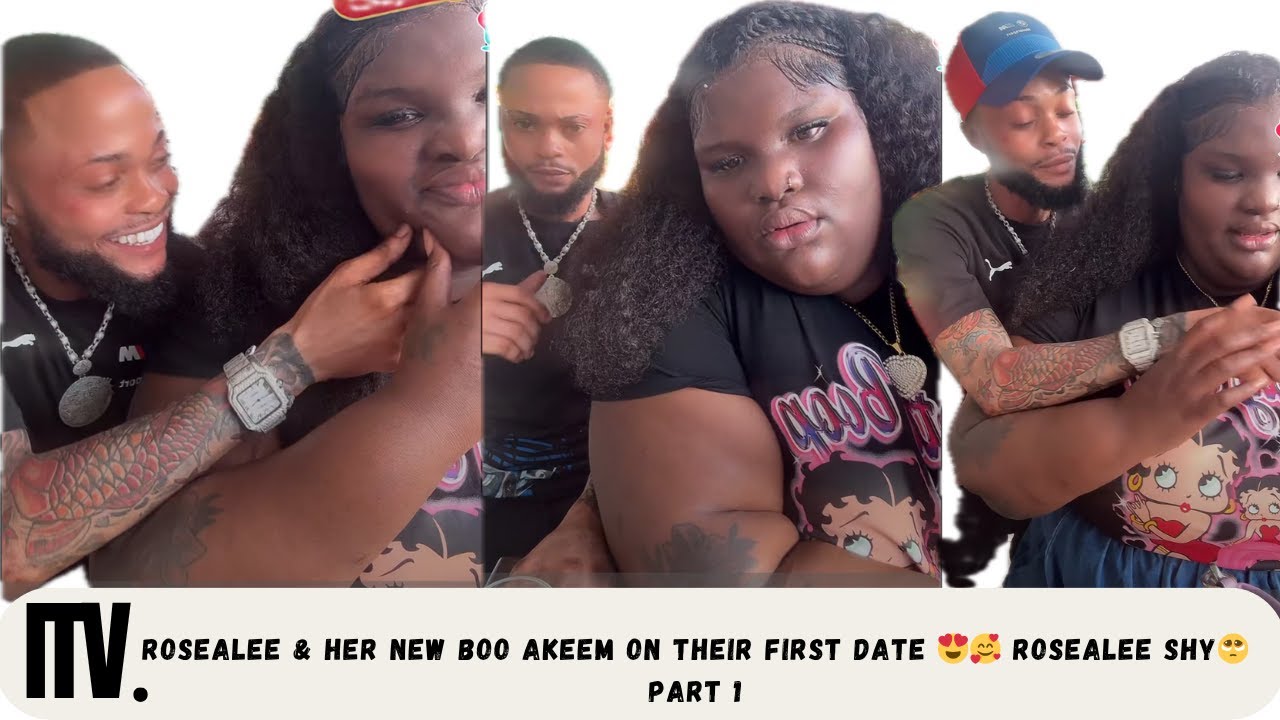 ROSEALEE & HER NEW BOO AKEEM ON THEIR FIRST DATE 😍🥰 ROSEALEE SHY🥺 PART 1