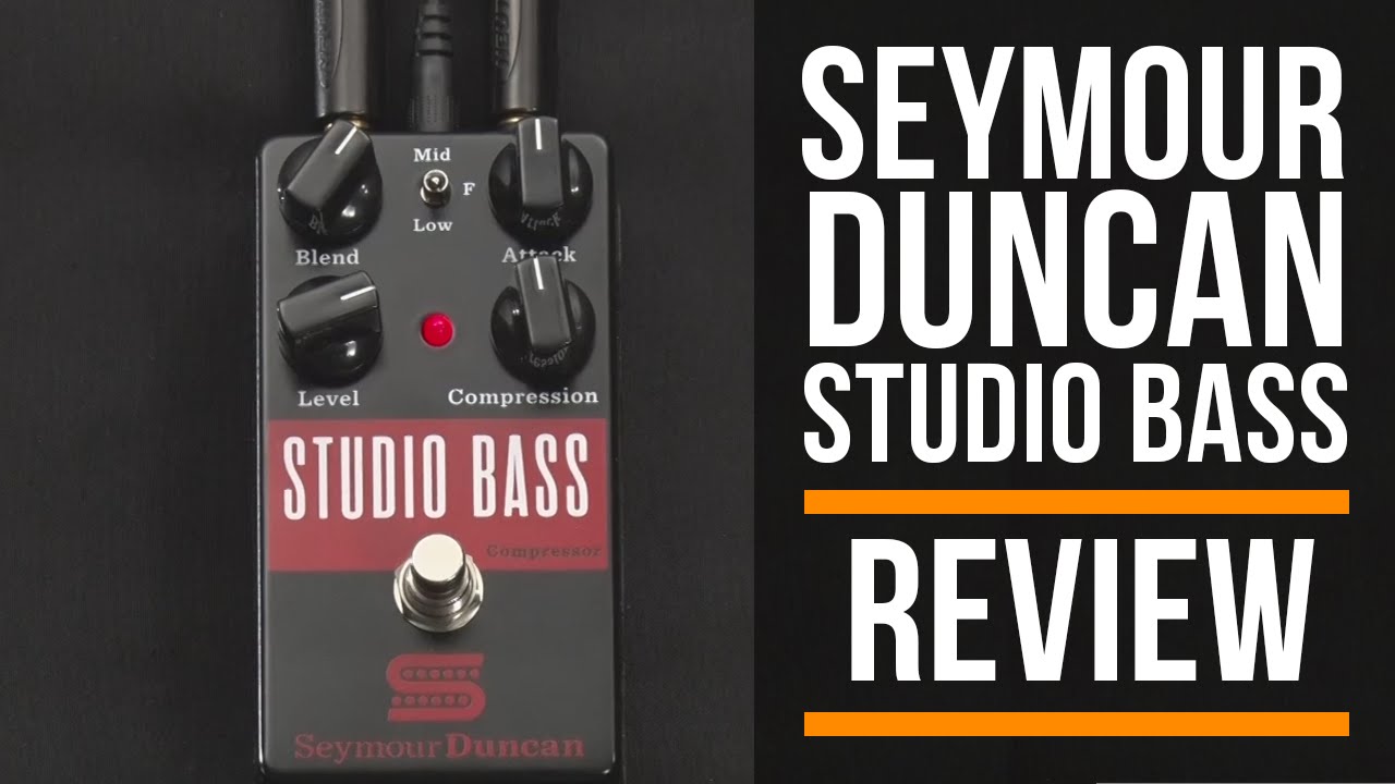Seymour Duncan Studio Bass Compressor Pedal Review | Guitar Interactive Magazine