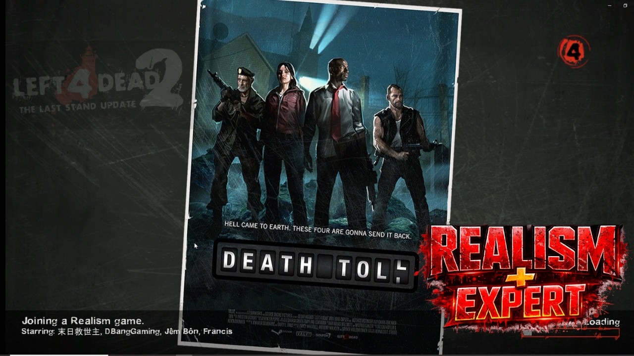 L4d2 Realism + Expert  Death Toll Chapter 1: The Turnpike