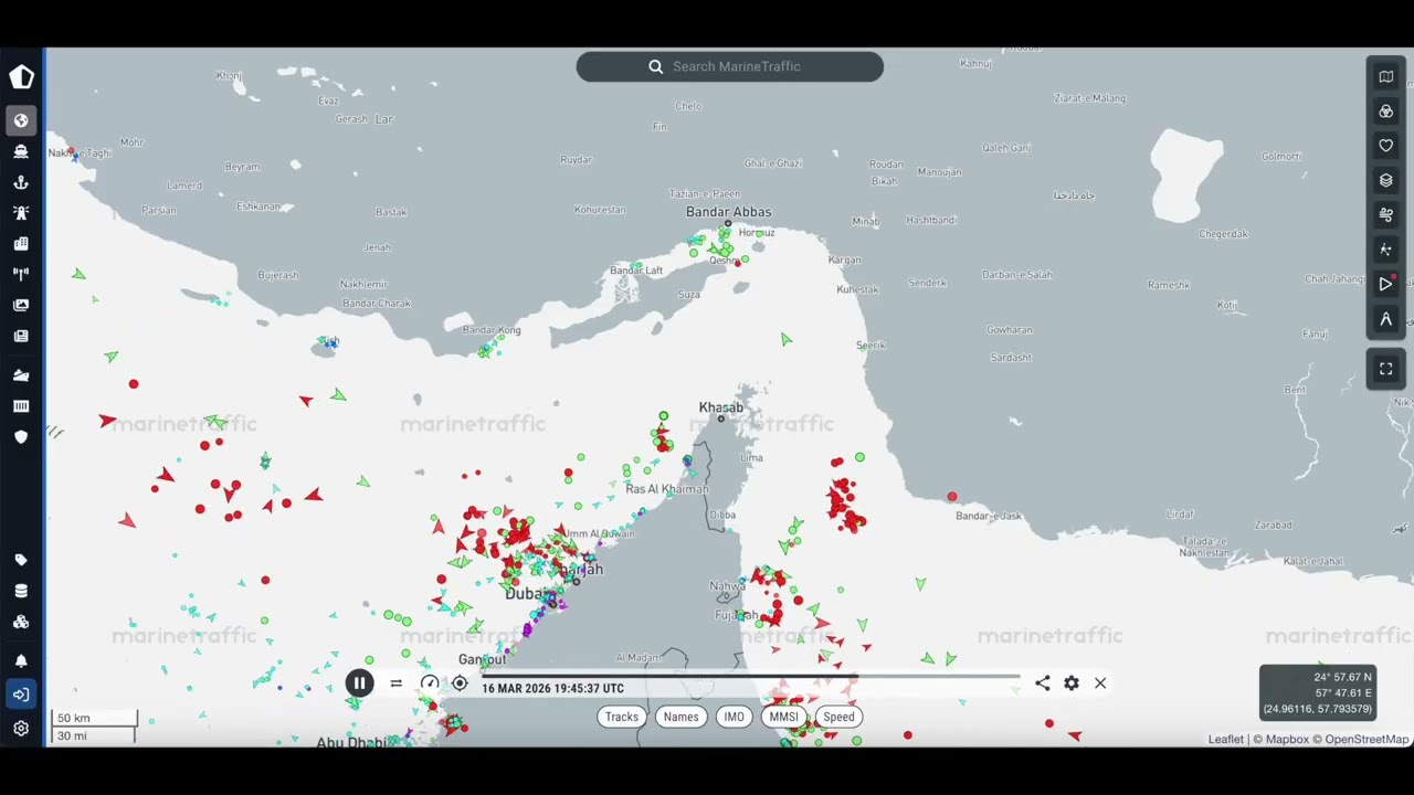 Strait of Hormuz activity remains limited
