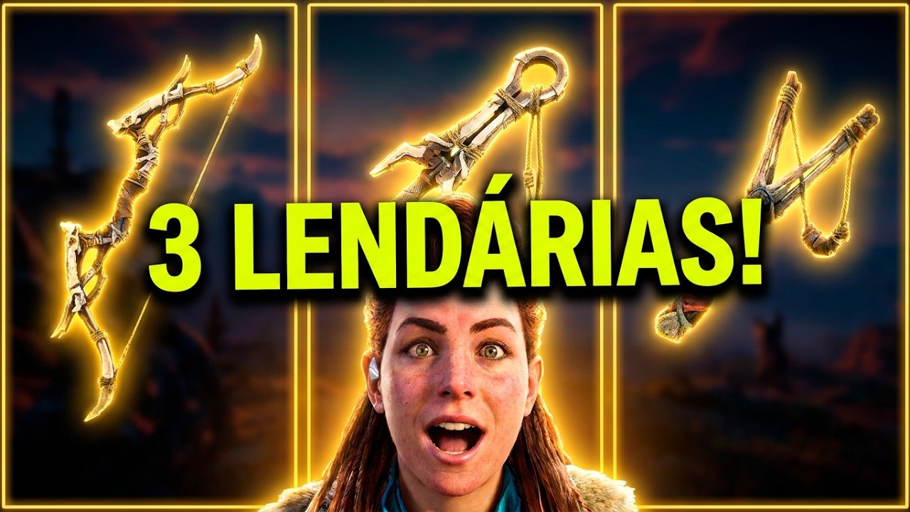 Como conseguir as melhores armas em Horizon Zero Dawn - Ordem dos Caçadores #horizonzerodawn