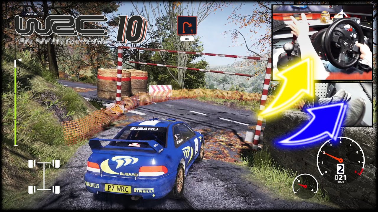 SUBARU Impreza WRC Sanremo Italia Wet and Dry / WRC 10 Thrustmaster T300RS