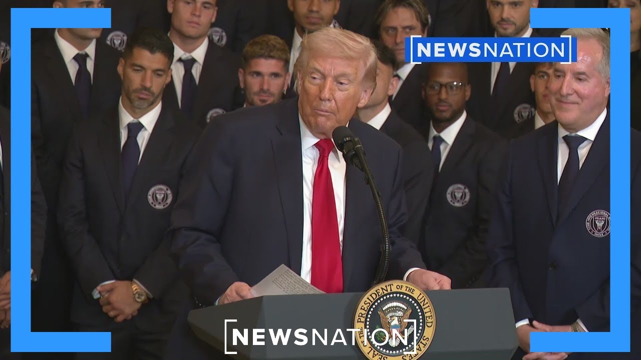 Inter Miami honored at White House for 2025 MLS Cup win | NewsNation
