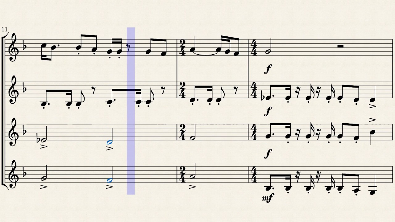 Africa by Toto arranged for French Horn Quartet