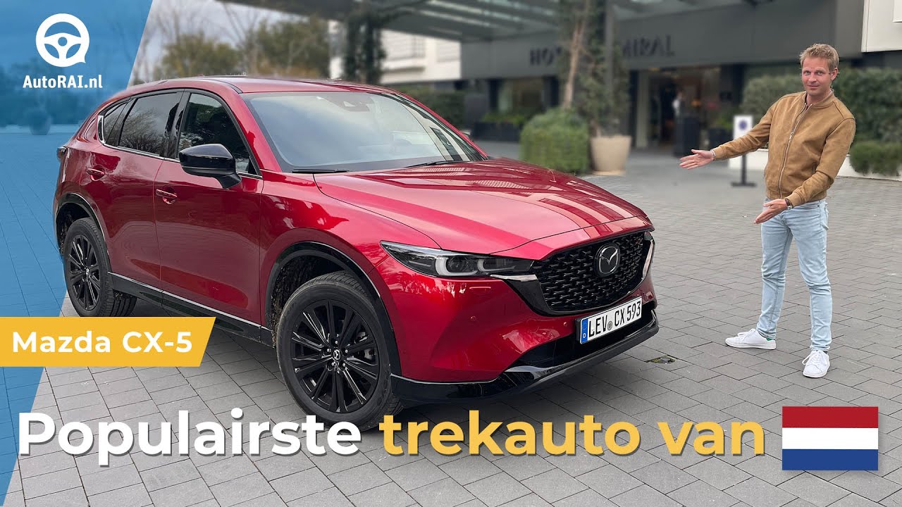 Dé populairste caravantrekker van Nederland is vernieuwd: Mazda CX-5 (2023) e-SkyActiv-G Review