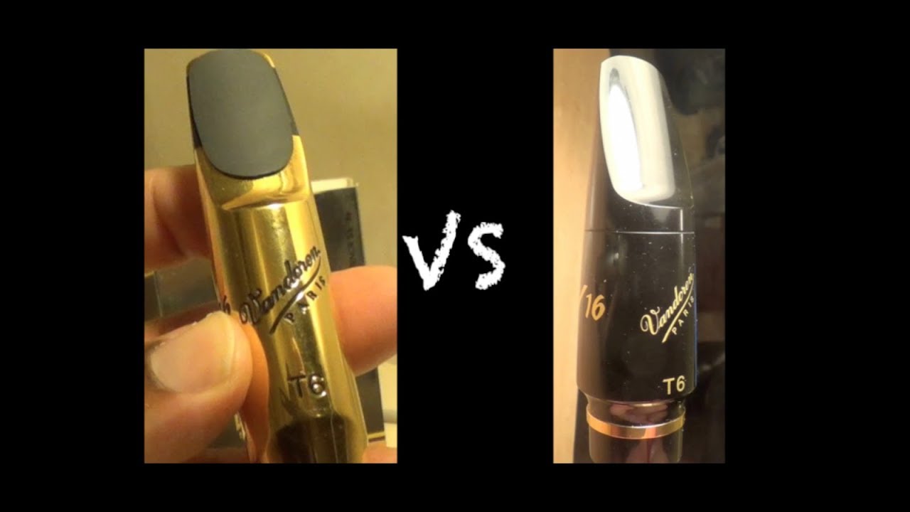 Metal Vandoren T6 vs Ebonite 