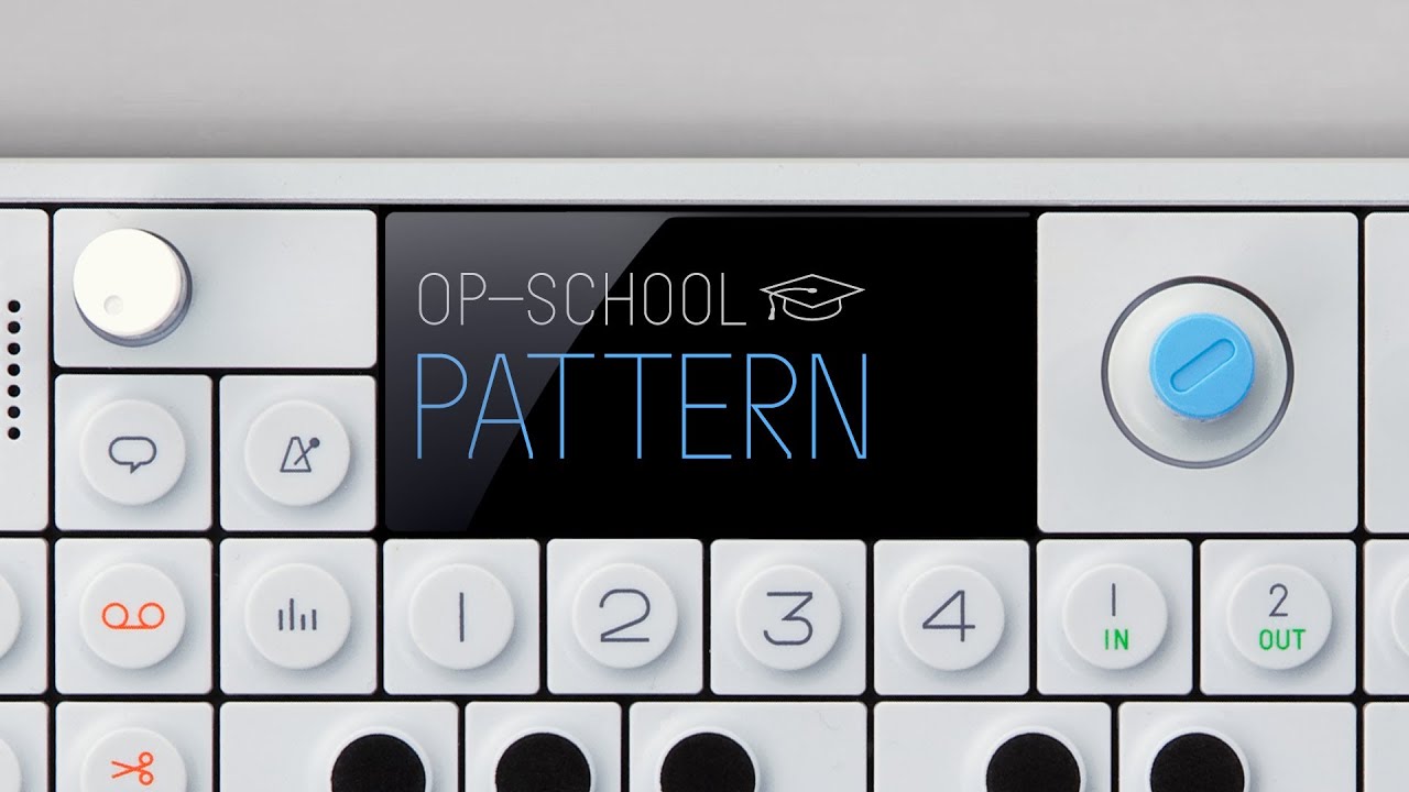 Секвенсор паттернов OP-1