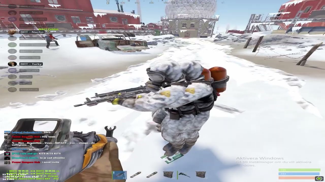 How BRT won a christmas wipe! ( Wipe progression )