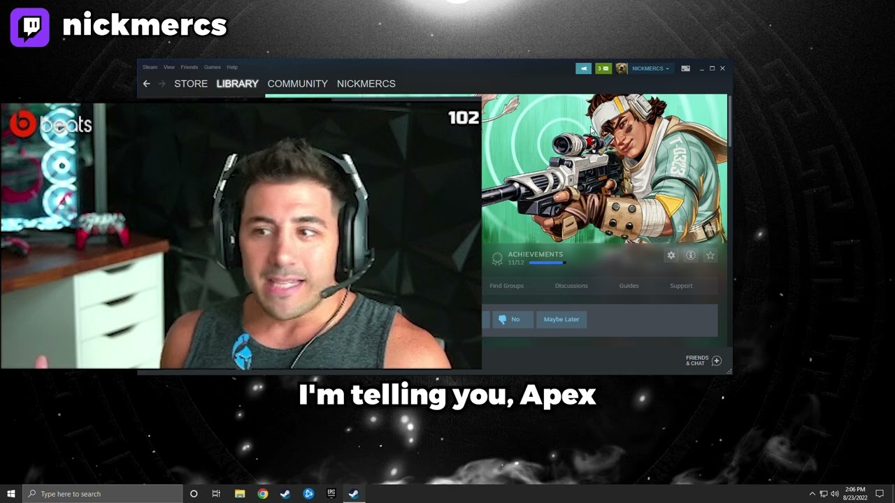 nick on why apex is the hardest battle royale so far..