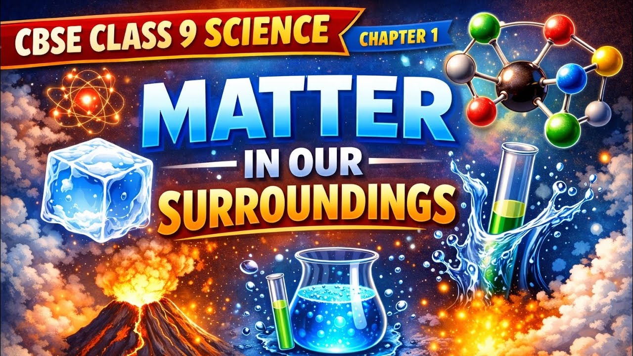 Matter in Our Surroundings Chapter-1 Class 9 CBSE #Class 9 #Chapter 1 #CBSE #Science
