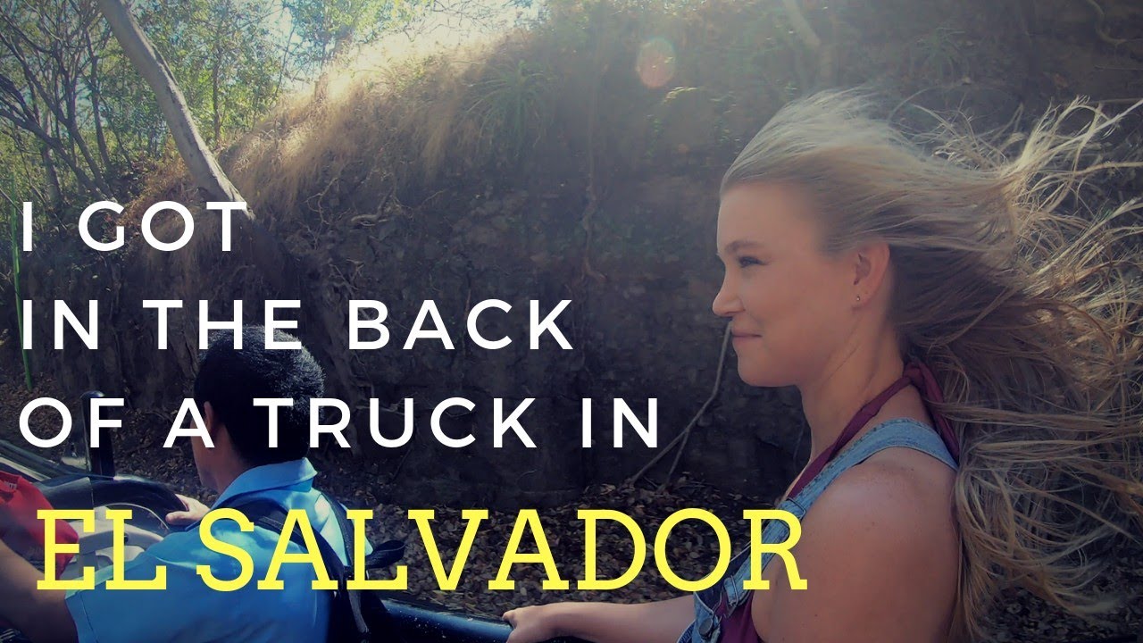 English girl Backpacking El Salvador