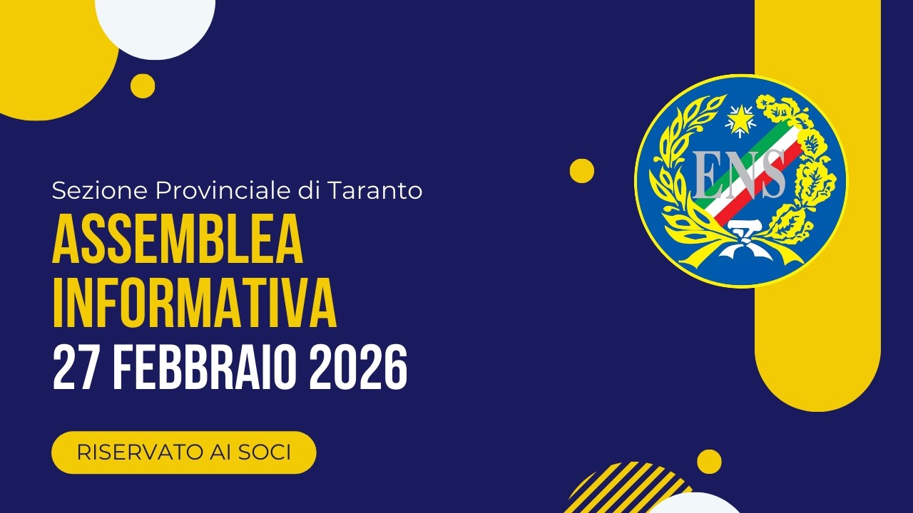 Assemblea Informativa 27 FEBBRAIO 2026