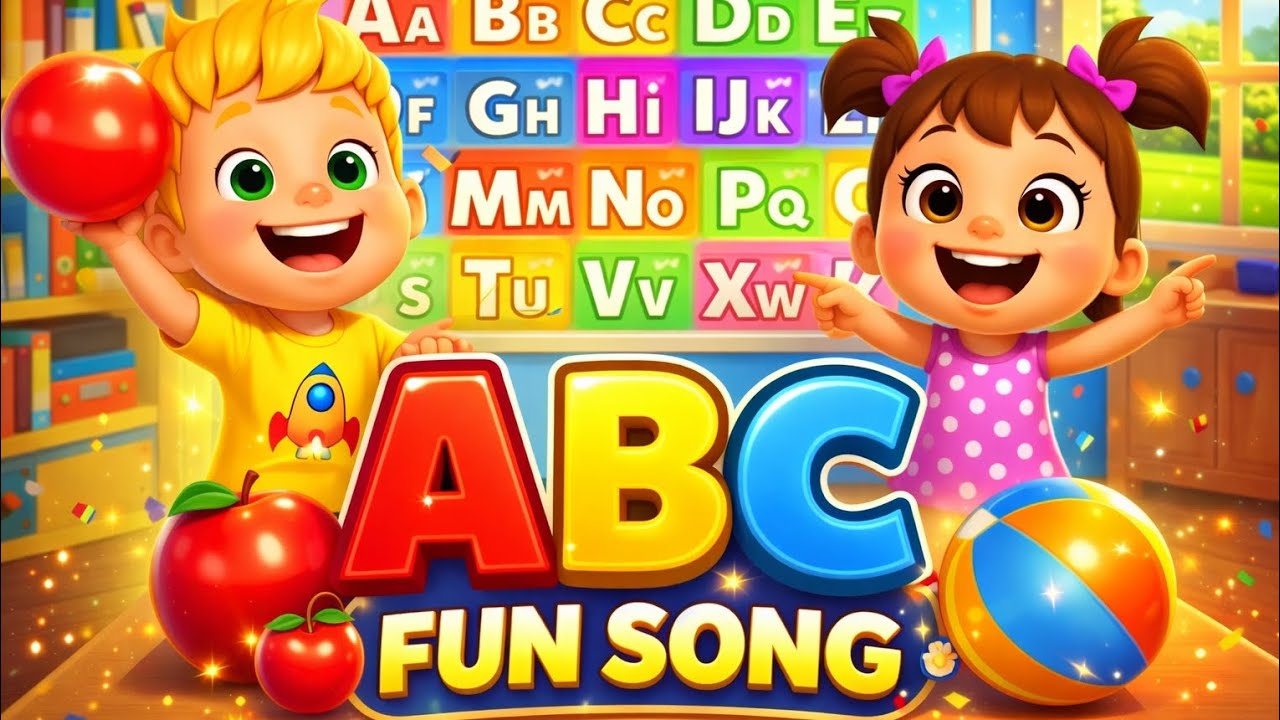 ABC Fun Song in Hindi | A to Z Learning for Kids | rhyme 3d cartoon song |